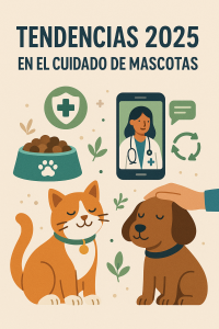 Tendencias en el cuidado de mascotas: bienestar, alimentación, tecnología y sostenibilidad para perros y gatos