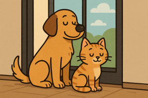 Ansiedad por separación en perros y gatos: señales y soluciones para mascotas en Costa Rica
