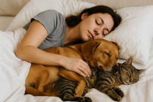 beneficios de dormir con tu mascota beneficios de dormir con tu mascota