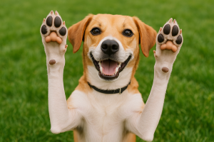 cuidado de las patas de tu mascota perro limpio